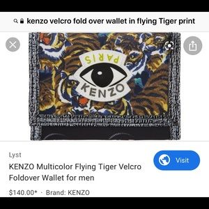 Kenzo wallet.